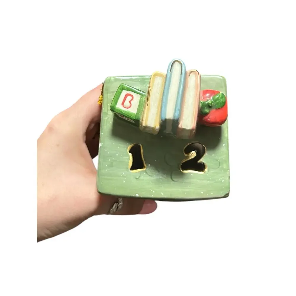 Robert Marble Collectible Art Teacher Classroom Themed Ceramic Decor RARE